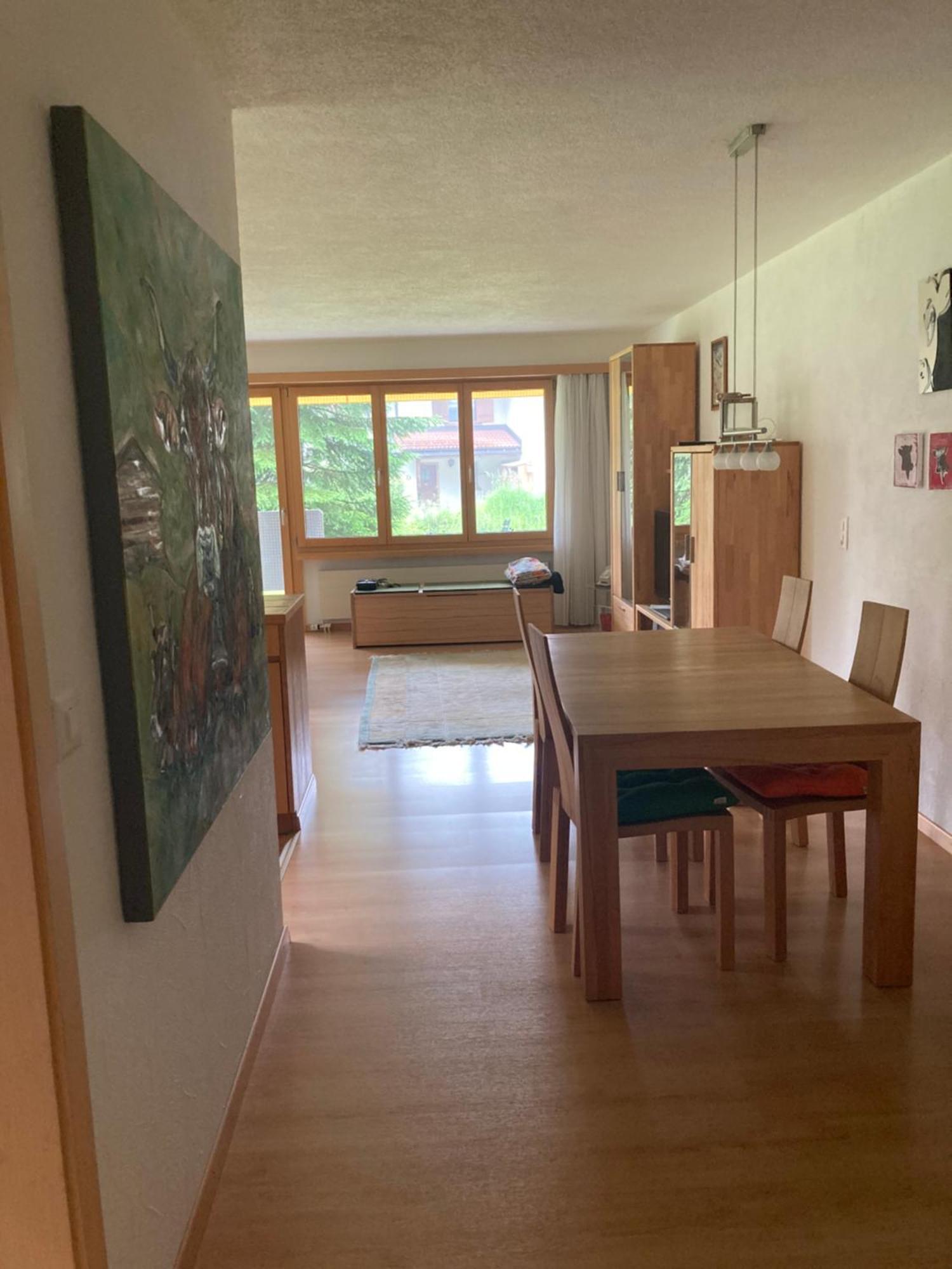 Ferienwohnung Haus Ginseng Davos Ngoại thất bức ảnh